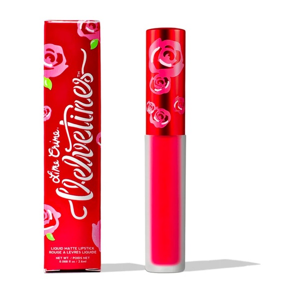 🌺5x$25- Lime Crime Velvetines Liquid Lipstick in True Love - Picture 3 of 5